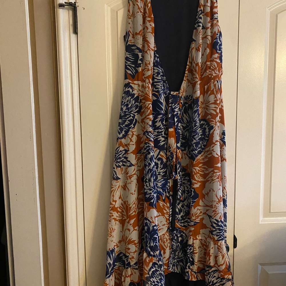 Lulus floral high low dress